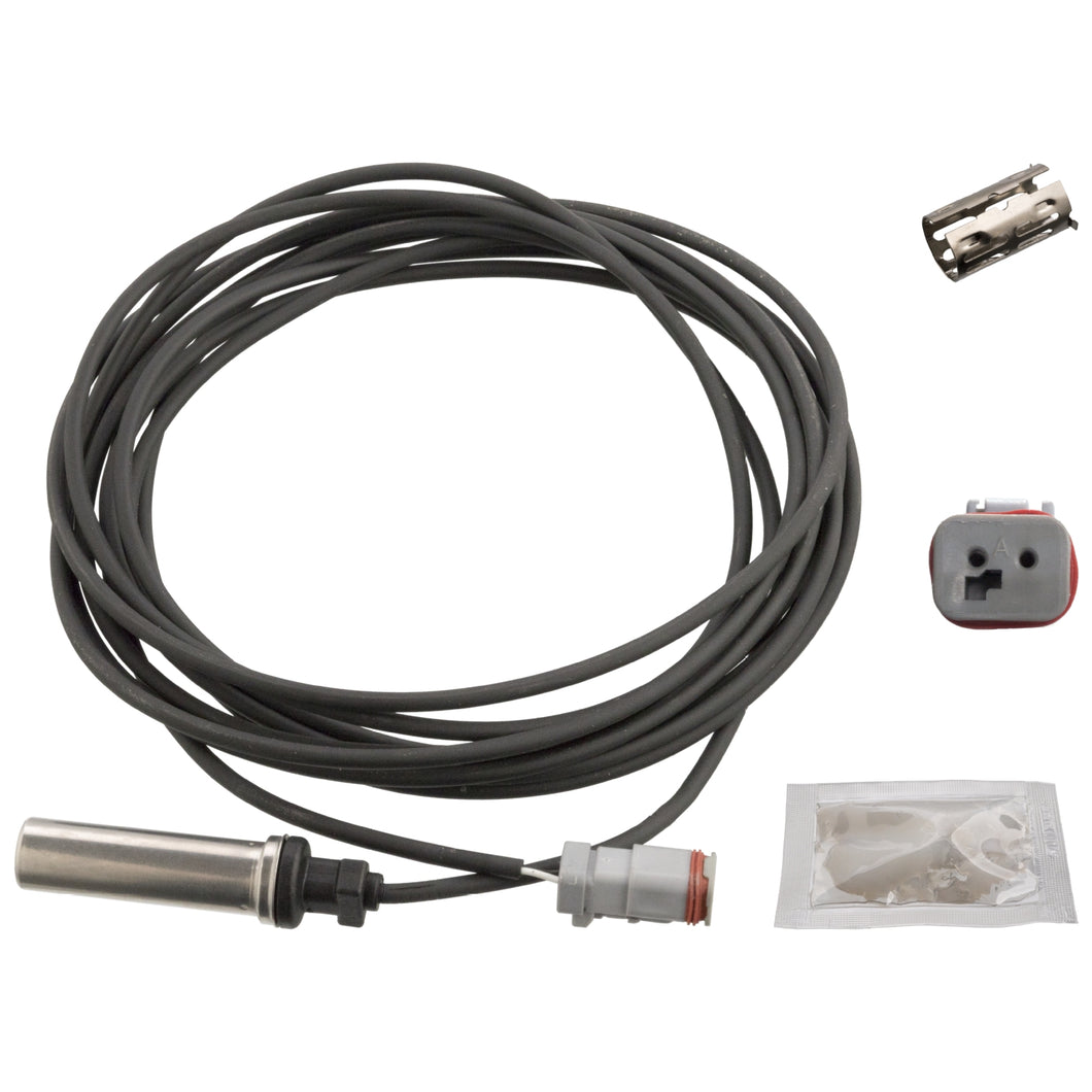 Front Right Abs Sensor Inc Sleeve & Grease Fits RENAULT (RVI) Febi 103765
