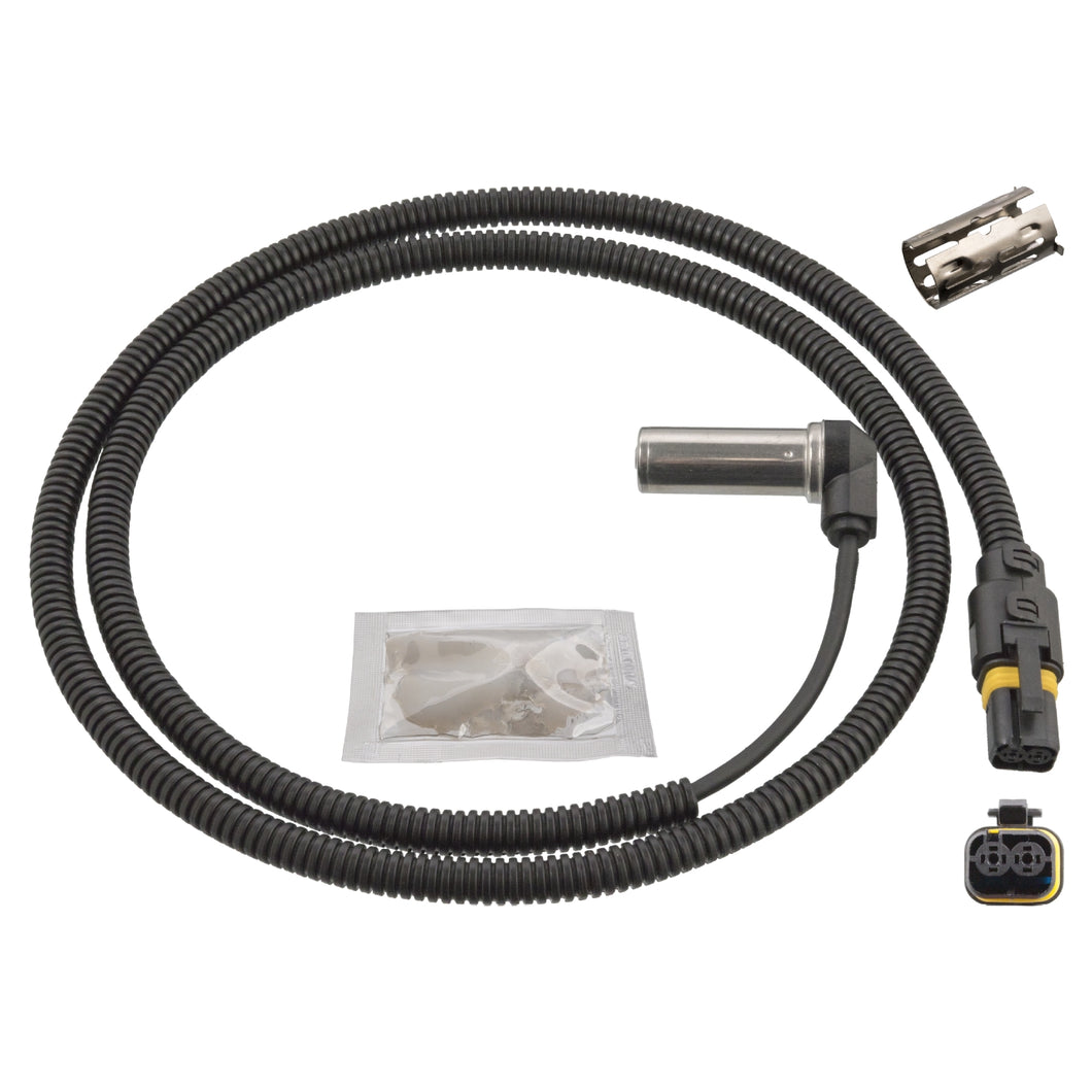 Front Right Abs Sensor Inc Sleeve & Grease Fits M A N Febi 103767