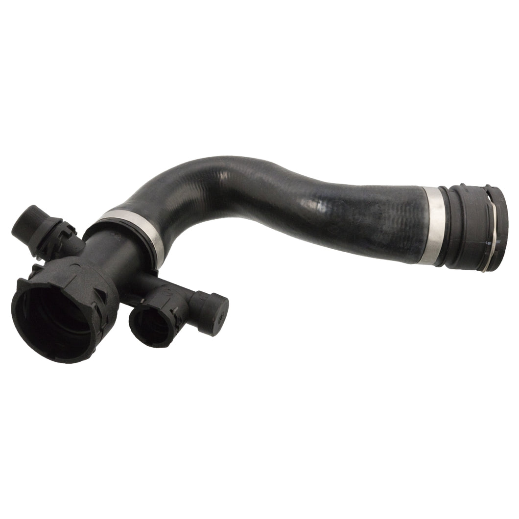 Left Radiator Hose Inc Quick-Release Fastener Fits BMW X3 Febi 103953