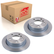 Load image into Gallery viewer, Pair of Rear Brake Disc Fits Mini OE 34216799383 Febi 104103