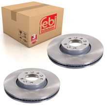 Load image into Gallery viewer, Pair of Front Brake Disc Fits TOYOTA OE SU001A3869 Febi 104168