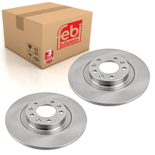 Load image into Gallery viewer, Pair of Rear Brake Disc Fits TOYOTA OE SU001A6145 Febi 104169