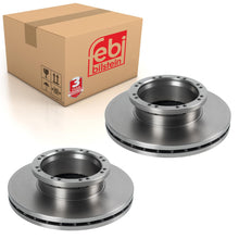 Load image into Gallery viewer, Pair of Front Brake Disc Fits MAN TGA TGM TGX TGS OE 81508030070 Febi 104222