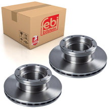 Load image into Gallery viewer, Pair of Rear Brake Disc Fits Mercedes Atego OE 9704231412 Febi 104291