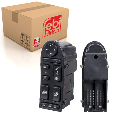 Left Electric Window Mirror Switch Control Unit Fits MAN Trucks Febi 104668