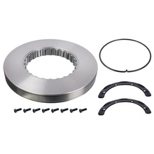 Load image into Gallery viewer, Pair of Brake Disc Inc Additional Parts Fits Volvo OE 85103806 Febi 104673
