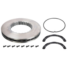 Load image into Gallery viewer, Pair of Brake Disc Inc Additional Parts Fits Volvo OE 85110495 Febi 104674