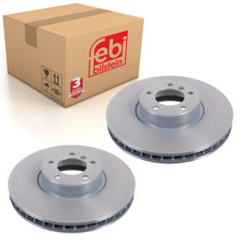 Load image into Gallery viewer, Pair of Front Brake Disc Fits BMW OE 34116779467 Febi 104806