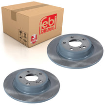 Load image into Gallery viewer, Pair of Rear Brake Disc Fits Mercedes-Benz OE 2464230112 Febi 104852