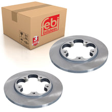 Load image into Gallery viewer, Pair of Rear Brake Disc Fits Ford OE 1815599 Febi 105712