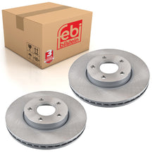 Load image into Gallery viewer, Pair of Front Brake Disc Fits VOLVO OE 31381374 Febi 105718