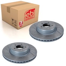 Load image into Gallery viewer, Pair of Front Brake Disc Fits BMW 1 Series 2 Series 3 Series Febi 105720