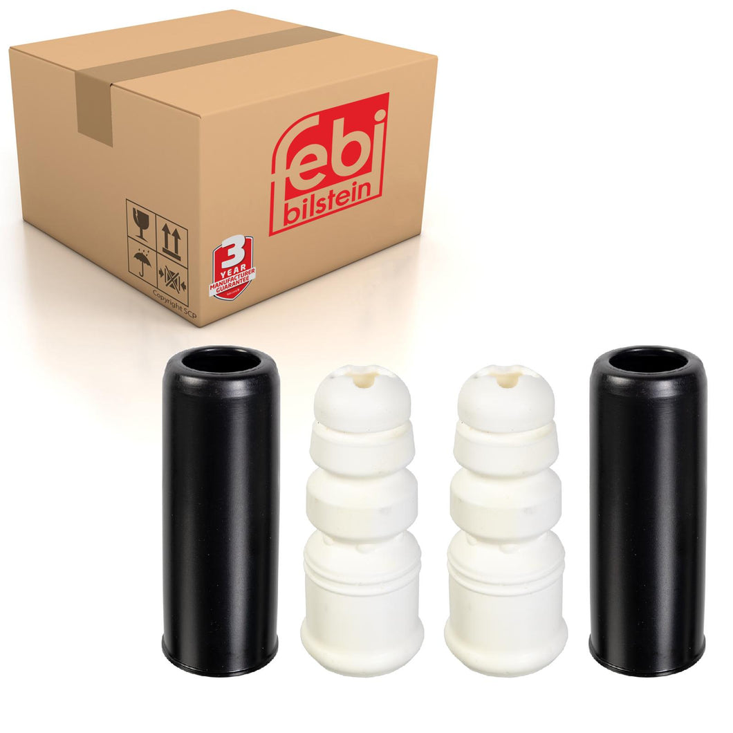 Rear Shock Absorber Protection Kit Fits Volkswagen Audi Febi 106132