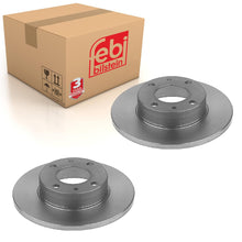 Load image into Gallery viewer, Pair of Brake Disc Fits Seat Ibiza 2 Malaga Marbella 28 Terra Lancia Febi 10616