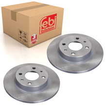 Load image into Gallery viewer, Pair of Brake Disc Fits Ford Lancia Dedra Delta Musa Y Ypsilon FIAT 5 Febi 10619