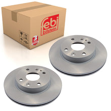Load image into Gallery viewer, Pair of Front Brake Disc Fits Mazda 121 DB 323 BG BA Astina MX-5 NA M Febi 10624