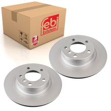 Load image into Gallery viewer, Pair of Rear Brake Disc Fits Mini OE 34219811540 Febi 106295