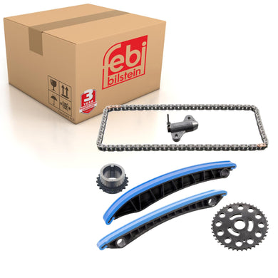 Camshaft Timing Chain Kit Inc Sliding Rails & Chain Tensioner Fits R Febi 106357