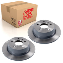 Load image into Gallery viewer, Pair of Rear Brake Disc Fits Mercedes Benz Vito V-Class Model 638 Febi 10641