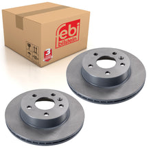 Load image into Gallery viewer, Pair of Front Brake Disc Fits Mercedes Benz Vito V-Class Model 638 Febi 10642