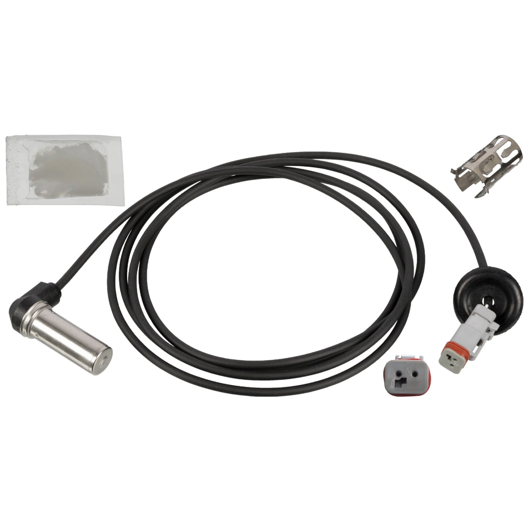 Front Abs Sensor Inc Sleeve & Grease Fits Renault Kerax Premium Febi 106473