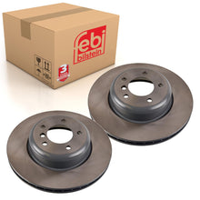 Load image into Gallery viewer, Pair of Front Brake Disc Fits BMW OE 34116794427 Febi 106492