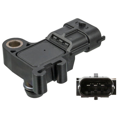 Manifold Pressure Sensor Fits Chevrolet (GM) Aveo Camaro Corvette Cr Febi 106732