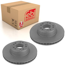 Load image into Gallery viewer, Pair of Front Brake Disc Fits Mercedes Benz S-Class Model 140 Febi 10684