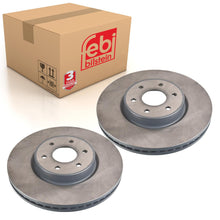 Load image into Gallery viewer, Pair of Brake Disc Fits Mercedes Benz OE 4704210200 Febi 107222