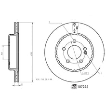 Load image into Gallery viewer, Pair of Rear Brake Disc Fits Mercedes OE 000 423 18 12 Febi 107224