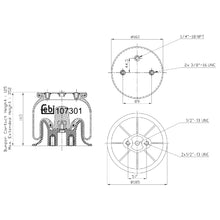 Load image into Gallery viewer, Air Spring Inc Plastic Piston Fits IVECO (LCV) OE 504035755S1 Febi 107301
