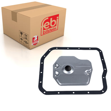 Automatic Transmission Oil Filter Set Inc Sump Pan Gasket Fits Toyot Febi 107402