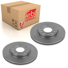 Load image into Gallery viewer, Pair of Front Brake Disc Fits Vauxhall Calibra Cavalier Vectra Saab 9 Febi 10745