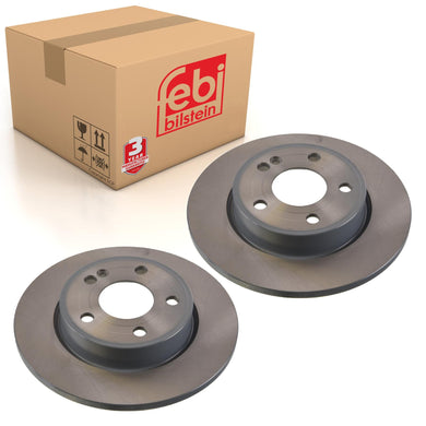 Pair of Brake Disc Fits Mercedes Benz OE 2474230112 Febi 107512