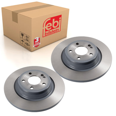 Pair of Brake Disc Fits Mercedes Benz OE 247423031207 Febi 107513