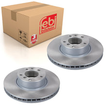 Load image into Gallery viewer, Pair of Front Brake Disc Fits BMW 5 Series E39 7 E32 E38 8 E31 Febi 10751