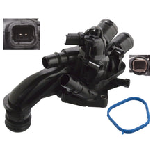 Load image into Gallery viewer, Thermostat Inc Housing Seal &amp; Temperature Switch Fits Citroen C4 Gra Febi 107657