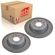 Load image into Gallery viewer, Pair of Brake Disc Fits FIAT 500L Egea Tipo OE 51914664 Febi 107714