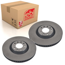 Load image into Gallery viewer, Pair of Brake Disc Fits Peugeot 308 508 308 CC 308 SW 508 SW Febi 107717