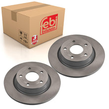 Load image into Gallery viewer, Pair of Brake Disc Fits Ford Focus OE 2196429 Febi 108193