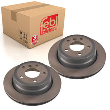 Load image into Gallery viewer, Pair of Rear Brake Disc Fits BMW OE 34 21 6 778 049 Febi 108203