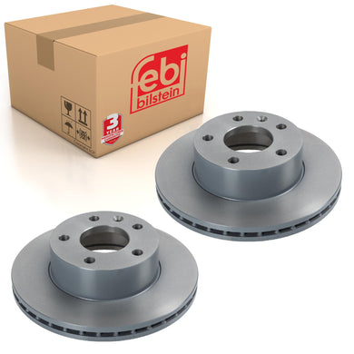 Pair of Brake Disc Fits LDV Maxus OE 545110026 Febi 108204