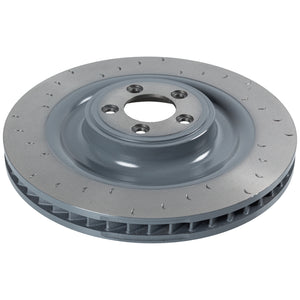 Front Left Brake Disc Fits Jaguar XK XK8 XKRS C2P10565 Febi 108209