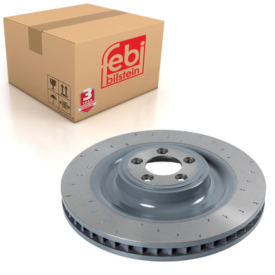 Front Right Brake Disc Fits Jaguar XK XK8 XKRS C2P10564 Febi 108210