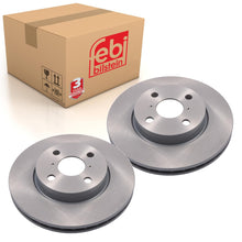 Load image into Gallery viewer, Pair of Front Brake Disc Fits Toyota OE 435120D060 Febi 108380