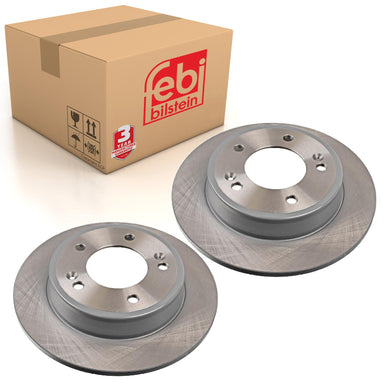 Pair of Brake Disc Fits KIA Cee’d Proceed OE 58411A6300 Febi 108387