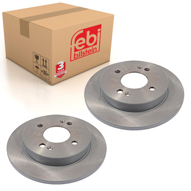 Pair of Brake Disc Fits KIA Picanto OE 5841107500 Febi 108389