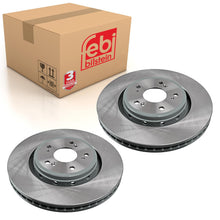 Load image into Gallery viewer, Pair of Front Brake Disc Fits Honda OE 45251T1GG01 Febi 108401