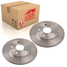 Load image into Gallery viewer, Pair of Rear Brake Disc Fits Toyota OE 4243112260 Febi 108414