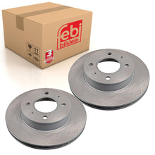 Load image into Gallery viewer, Pair of Front Brake Disc Fits Hyundai OE 5171202550 Febi 108422